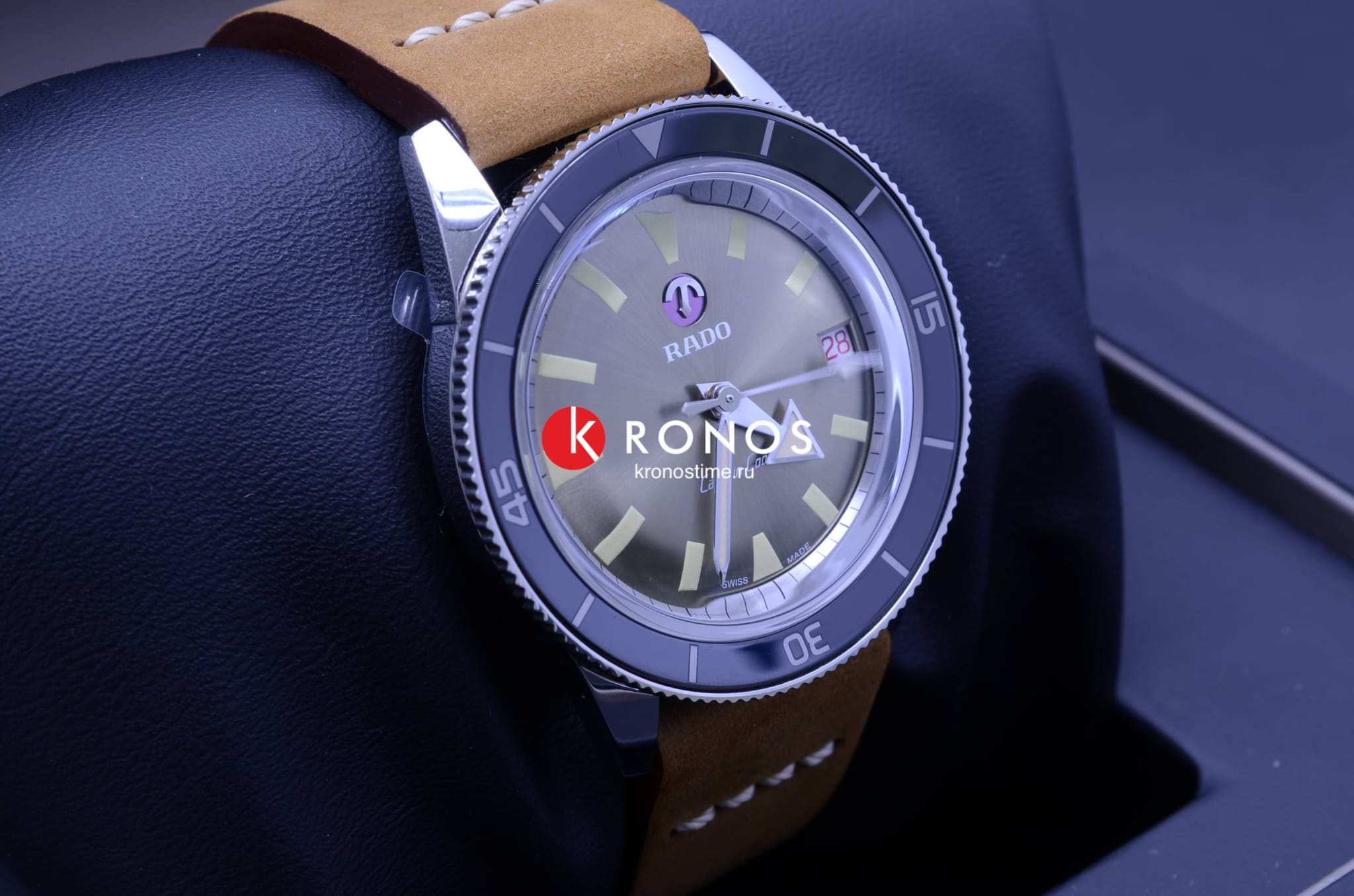 Rado Rado Captain Cook Automatic R32500315 R32500315 оригинальные мужские часы в комплекте с коробкой