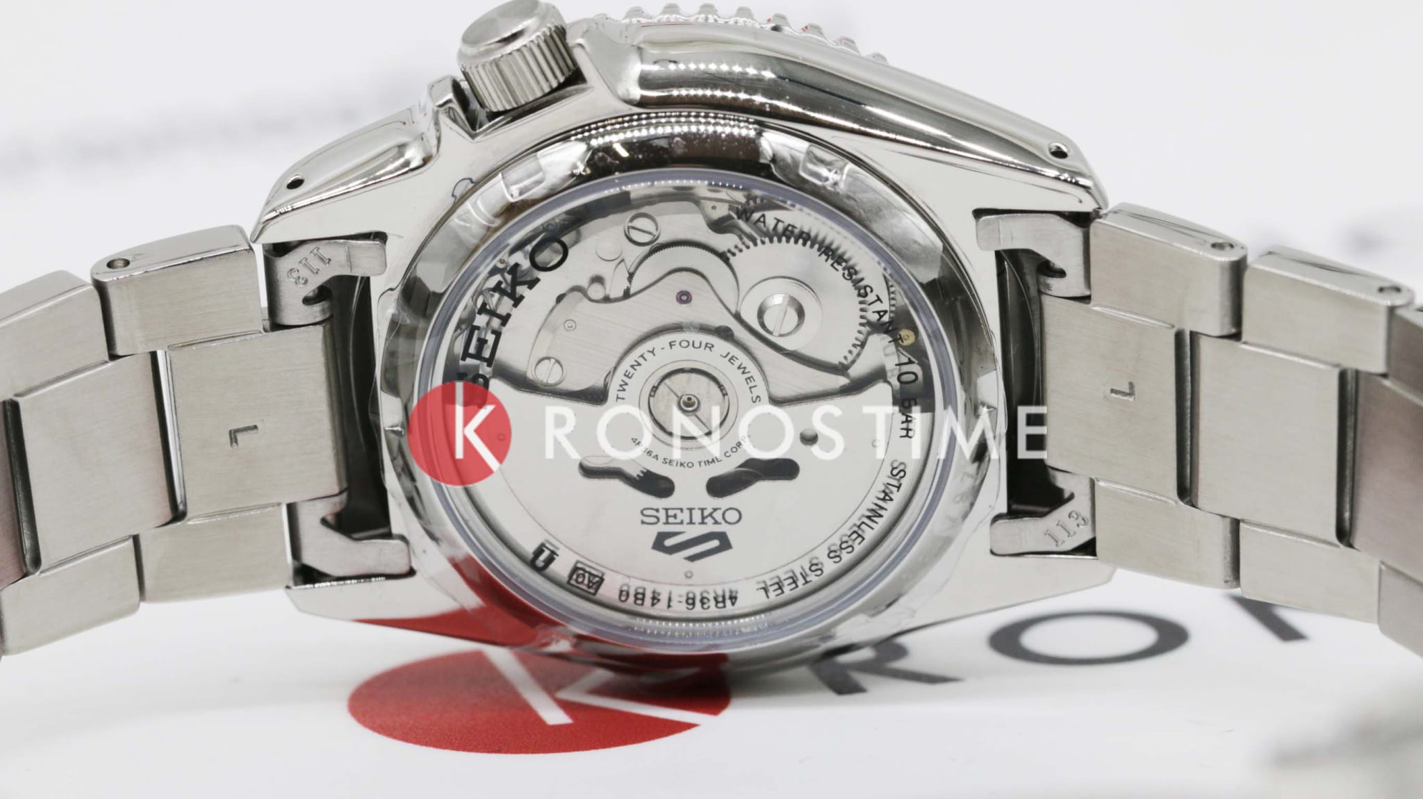 Оригинальные часы Seiko Seiko 5 Sports SRPK35K1 механические калибр механизма 4r36 общий вид