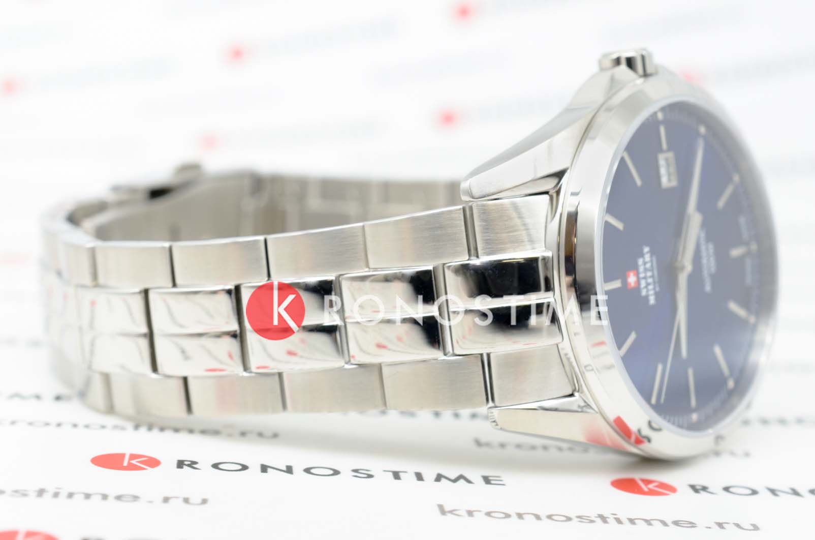 Оригинальные часы Swiss Military by Chrono Swiss Military by Chrono SMA34085.03 механические калибр механизма  общий вид