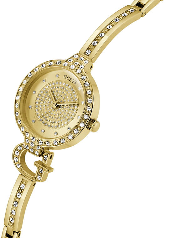 Guess Guess Giselle GW0929L2,  сша женские часы на браслете нержавеющая сталь с pvd-покрытием боковой вид