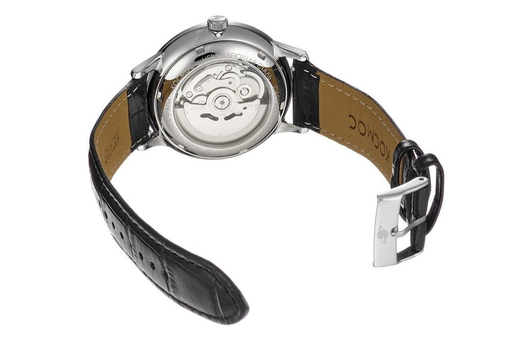 Космос Космос Юпитер K 043.11.32,  россия мужские часы на браслете кожаный боковой вид