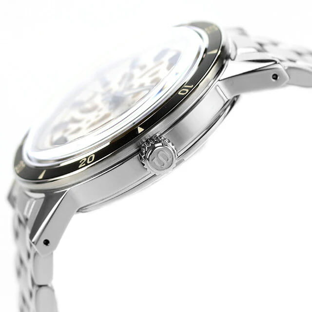 Seiko Seiko Presage SARY255, presage япония мужские часы на браслете нержавеющая сталь боковой вид