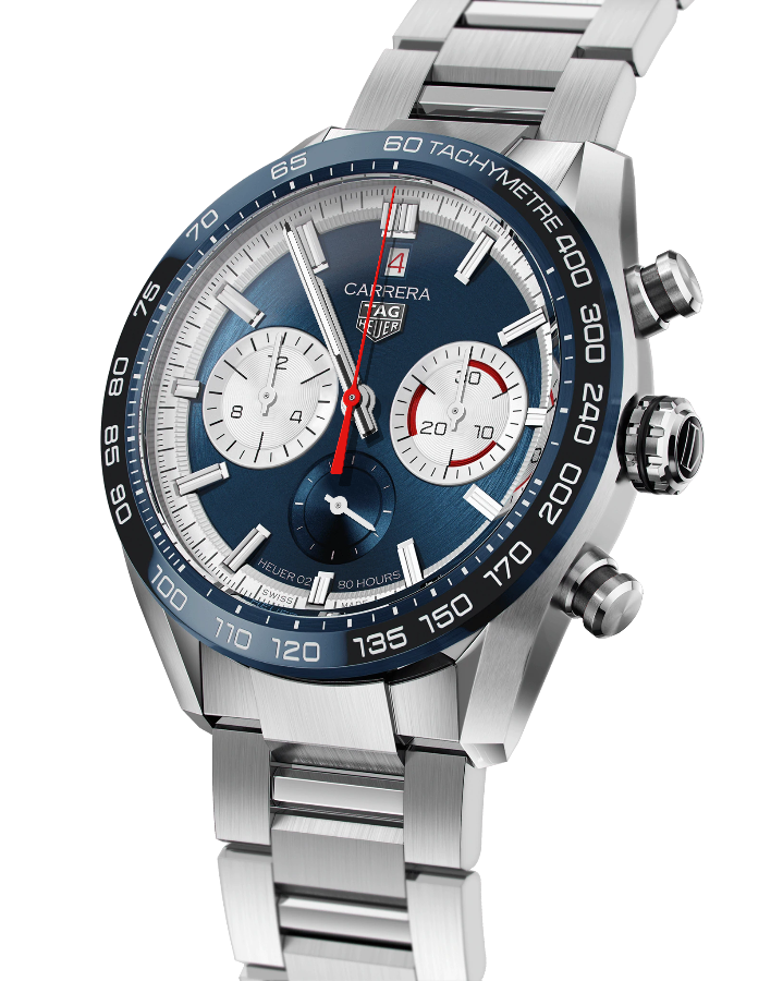 TAG Heuer TAG Heuer Carrera CBN2A1E.BA0643 мужские часы синий циферблат на запястье