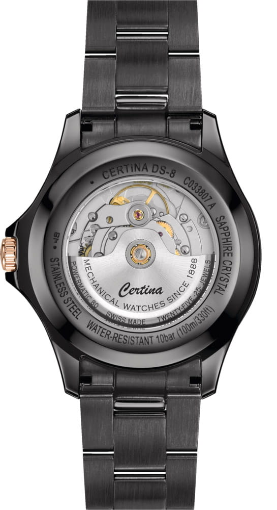 Certina Certina DS-8 C033.807.33.057.00 DS 8 - задняя крышка сталь металл корпуса, швейцария часы
