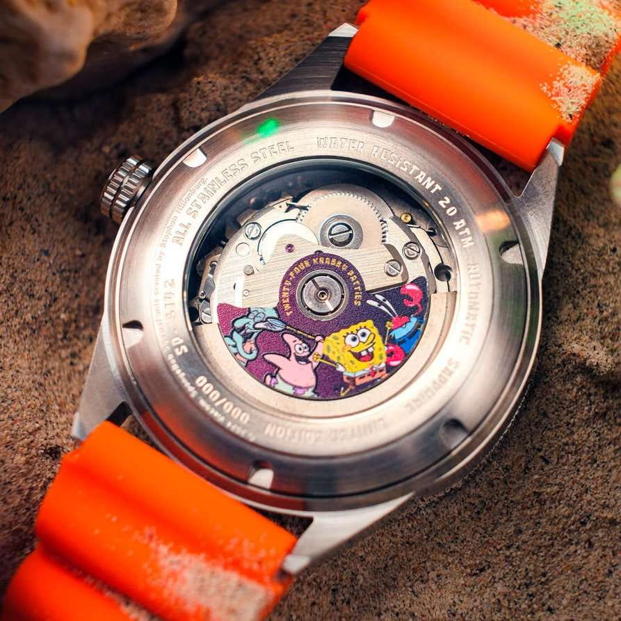Spinnaker Spinnaker Cahill SP-5142-01,  италия мужские часы на браслете каучук боковой вид