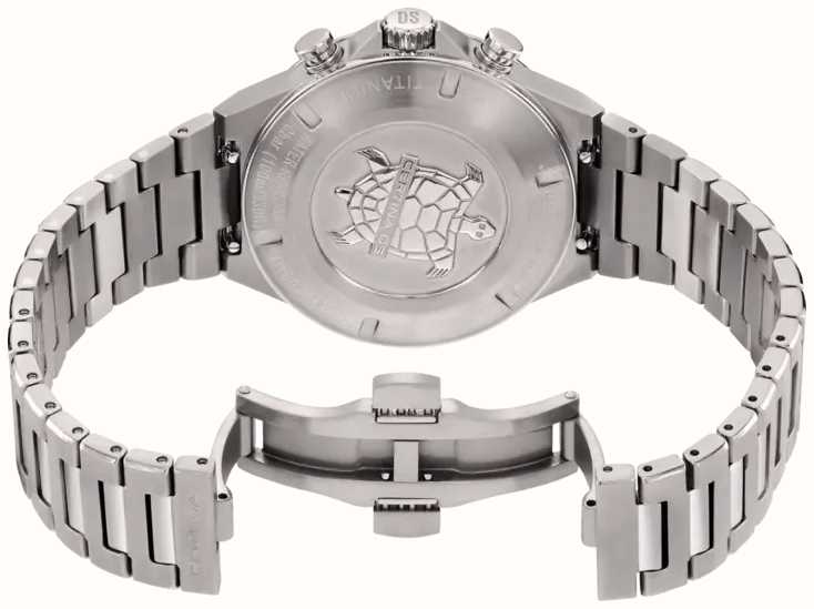 Certina Certina DS-7 Chronograph C043.417.44.041.00  — детали корпуса и титановый