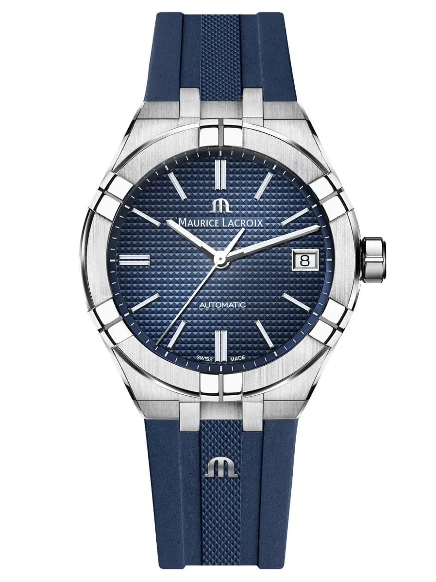 Maurice Lacroix Maurice Lacroix Aikon Automatic AI6008-SS00B-430-4 , наручные мужские часы фото под углом