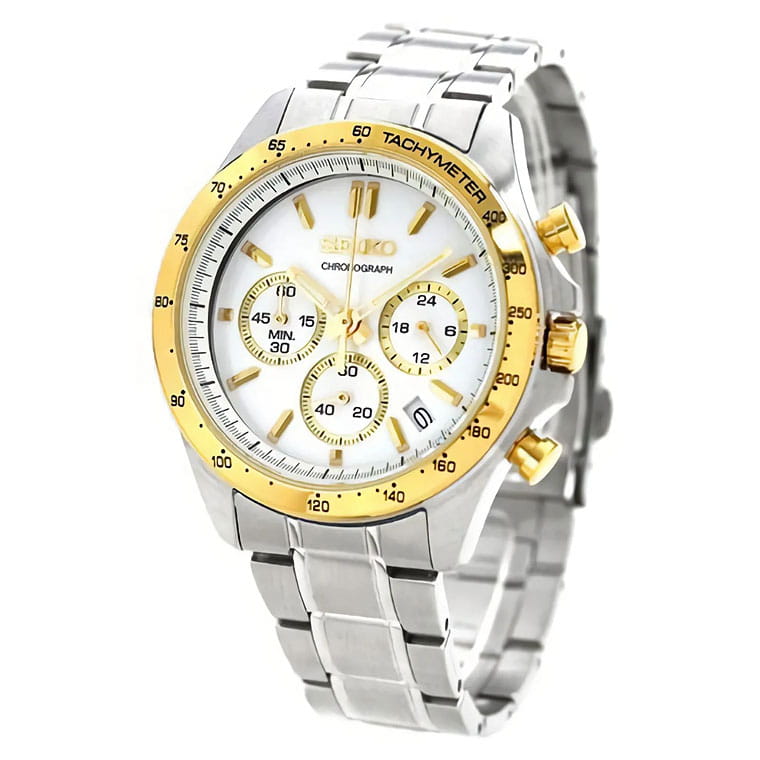 Seiko Seiko Spirit Chronograph SBTR024 , наручные мужские часы фото под углом