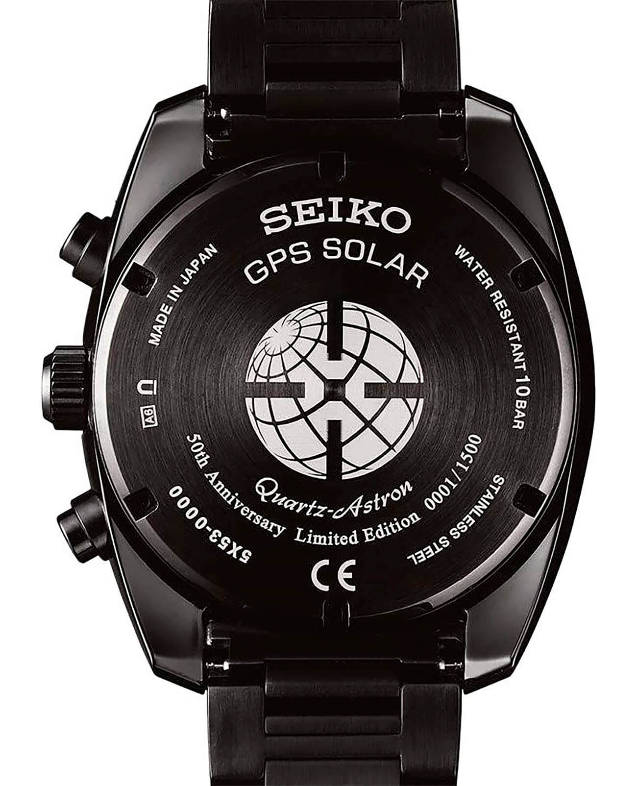 Seiko Seiko Astron GPS Solar SSH023J1, astron gps япония мужские часы на браслете сталь c pvd покрытием боковой вид