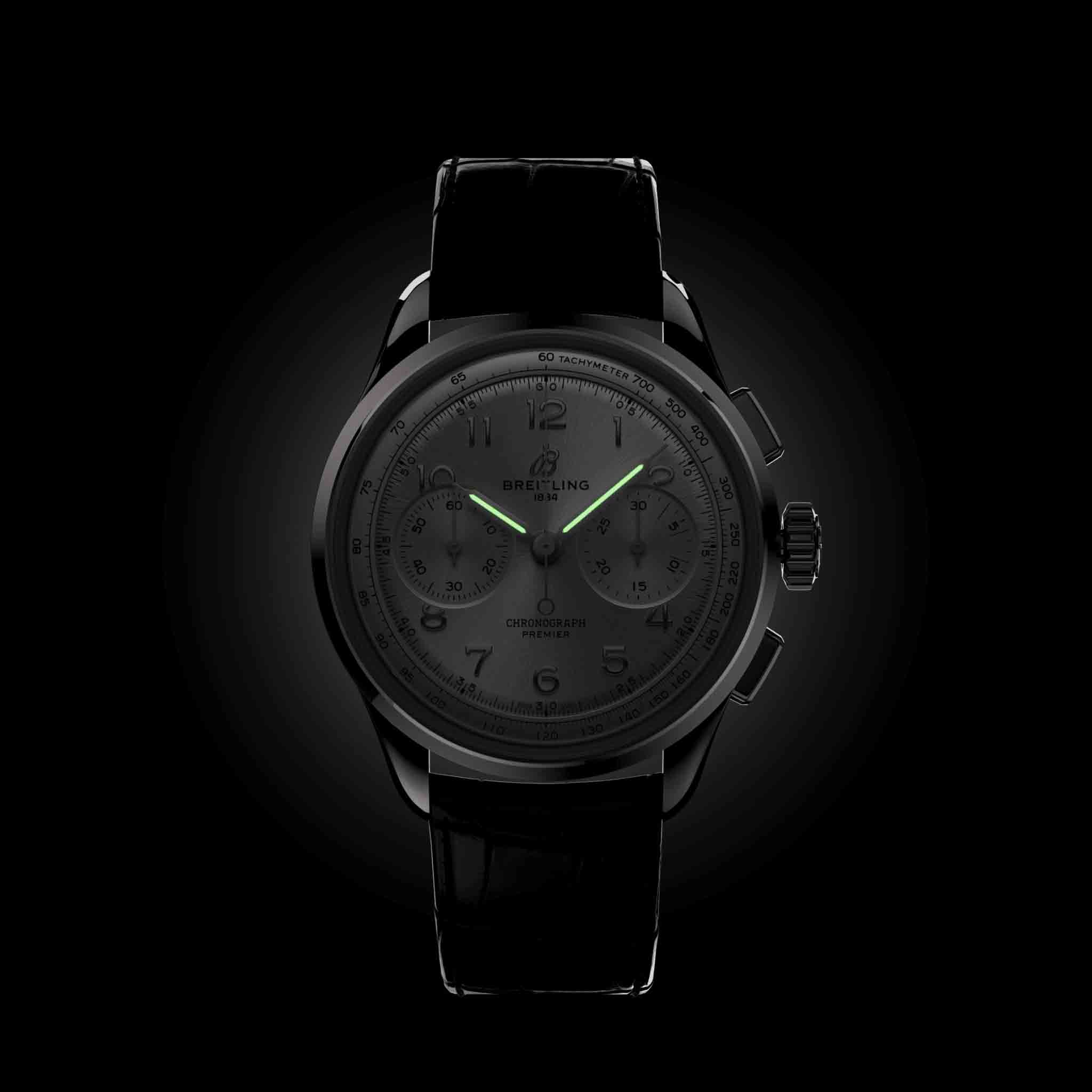 Breitling Breitling Premier B09 Chronograph 40 AB0930371G1P1 , наручные мужские часы фото под углом