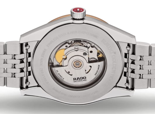 Rado Rado Hyperchrome Automatic Diamonds R33100703, hyperchrome швейцария мужские часы на браслете нержавеющая сталь боковой вид