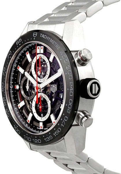 Оригинальные часы TAG Heuer TAG Heuer Carrera CAR2A1W.BA0703 механические калибр механизма calibre heuer 01 общий вид