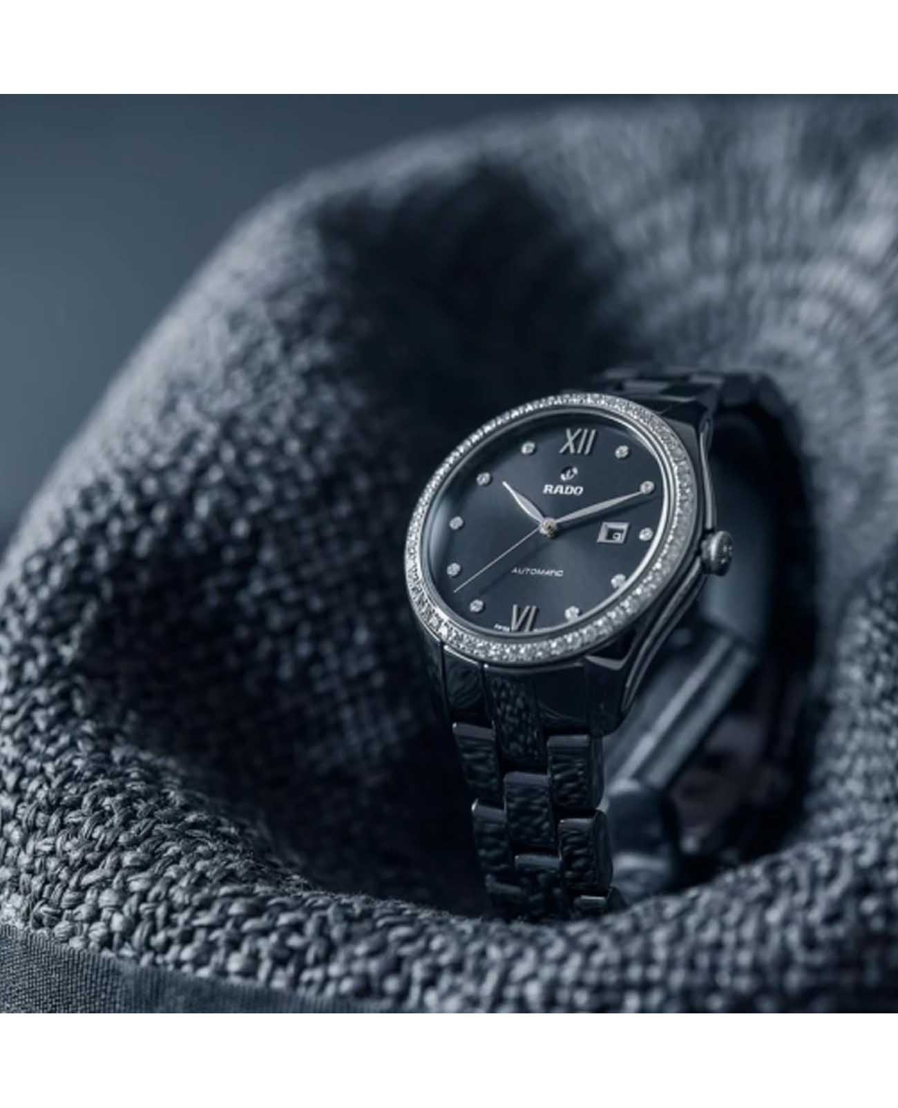 Оригинальные часы Rado Rado Hyperchrome R32482702 механические калибр механизма eta 2681 общий вид