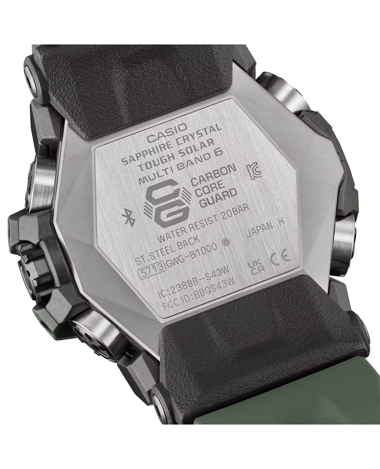 Casio Casio G-Shock GWG-B1000-3ADR (GWG-B1000-3A) мужские часы черный циферблат на запястье