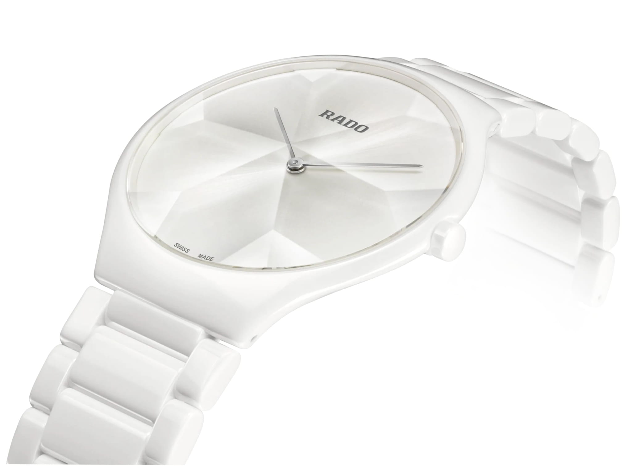 Rado Rado True Thinline x Great Gardens of the World R27007032 , наручные женские часы фото под углом