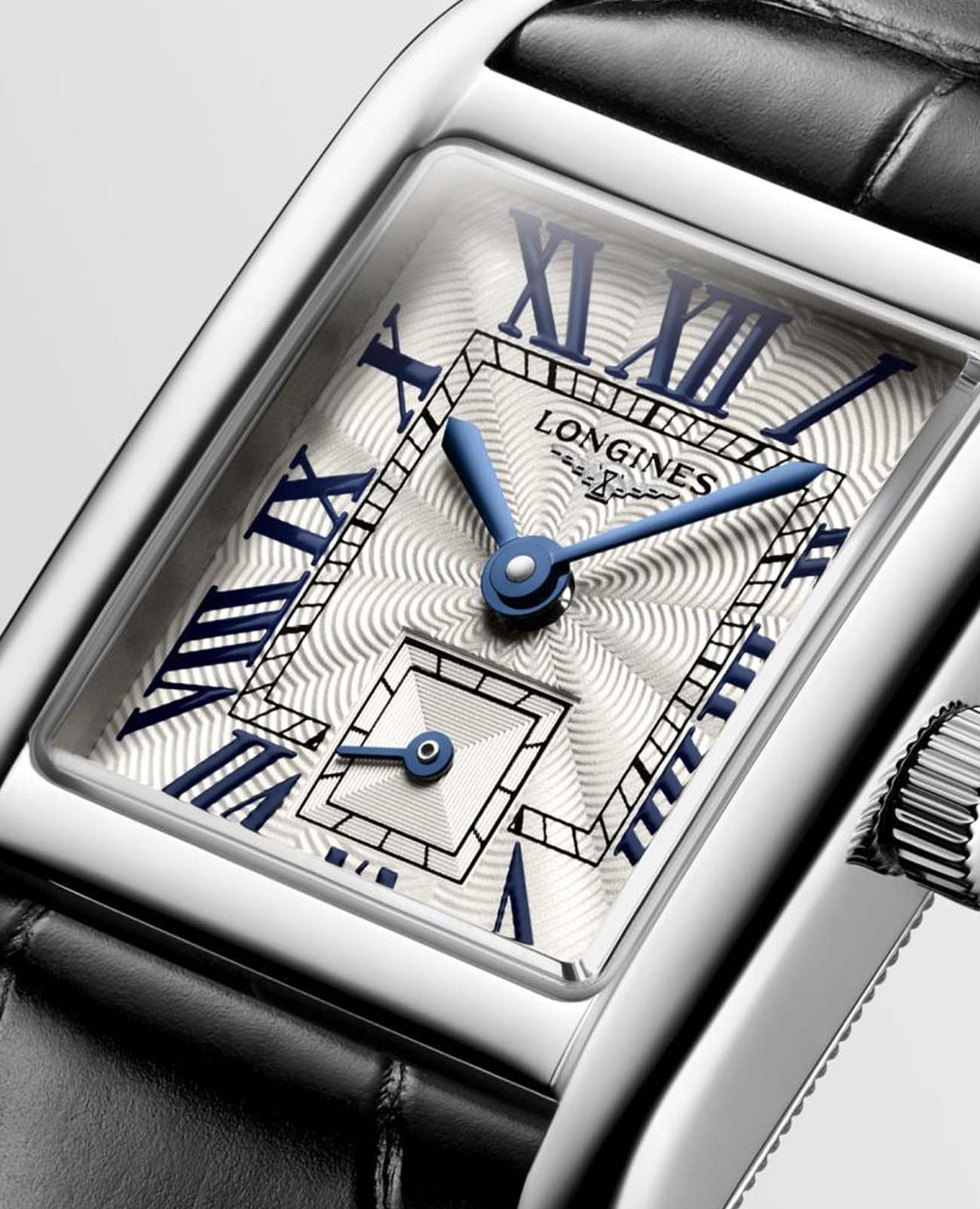 Longines Longines DolceVita L5.200.4.71.2 швейцария наручные женские часы заводная головка с логотипом Longines