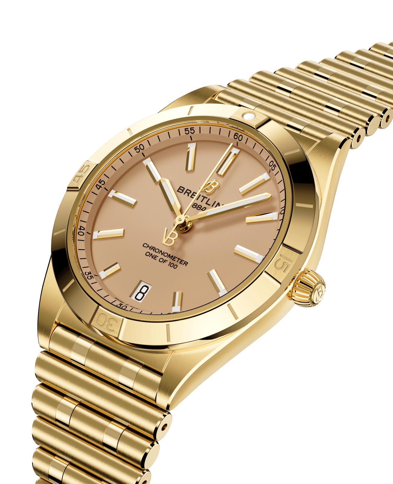 Breitling Breitling Chronomat Automatic 36 Victoria Beckham K103801A1A1K1 , наручные женские часы фото под углом