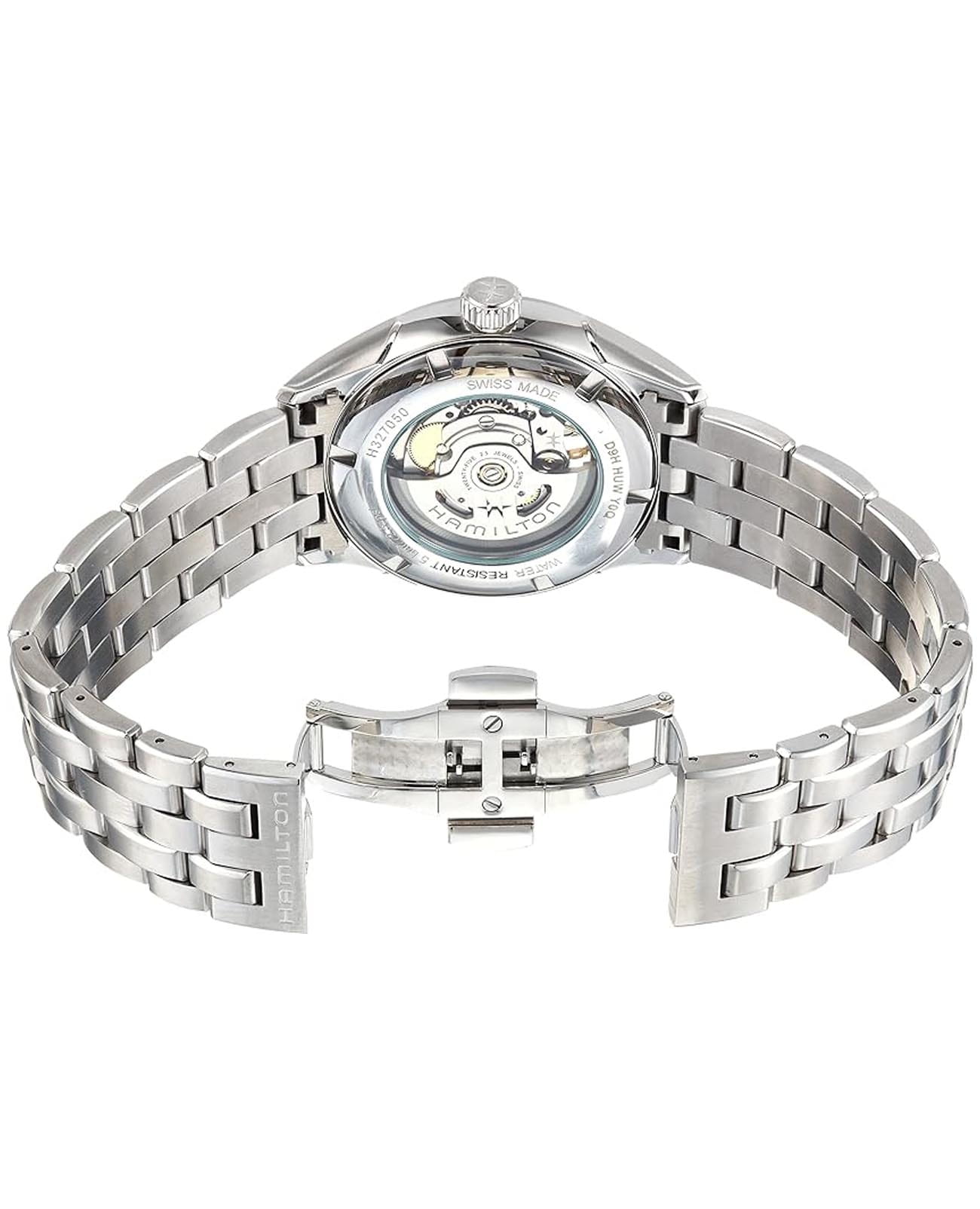 Hamilton Hamilton Jazzmaster Open Heart Auto H32705151, jazzmaster швейцария женские часы на браслете нержавеющая сталь боковой вид