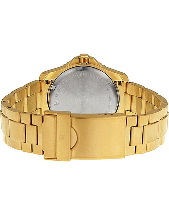 Victorinox Victorinox 241614,  швейцария женские часы на браслете сталь c pvd покрытием боковой вид