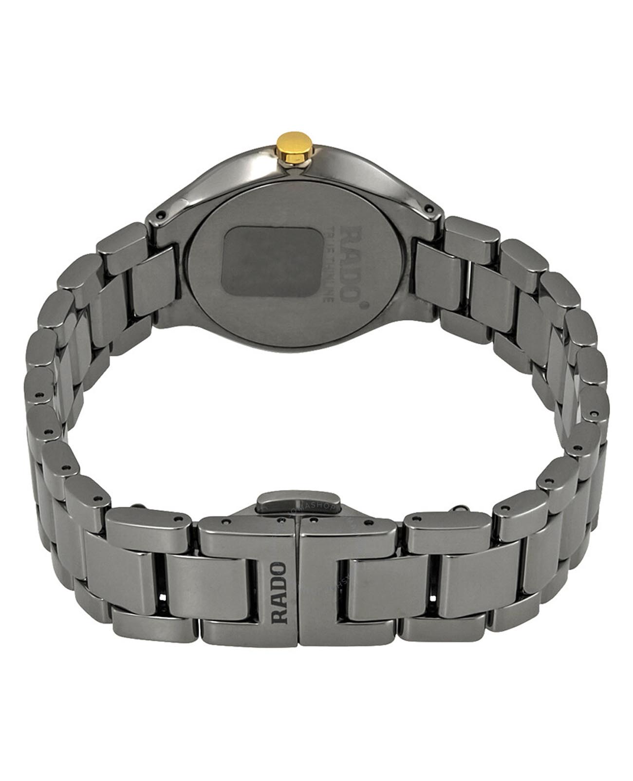 Rado Rado True Thinline R27956112, true thinline швейцария женские часы на браслете керамика боковой вид