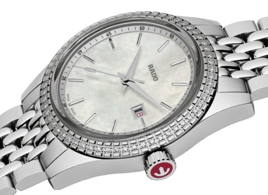 Оригинальные часы Rado Rado HyperChrome Classic Diamonds R33099918 кварцевые калибр механизма  общий вид