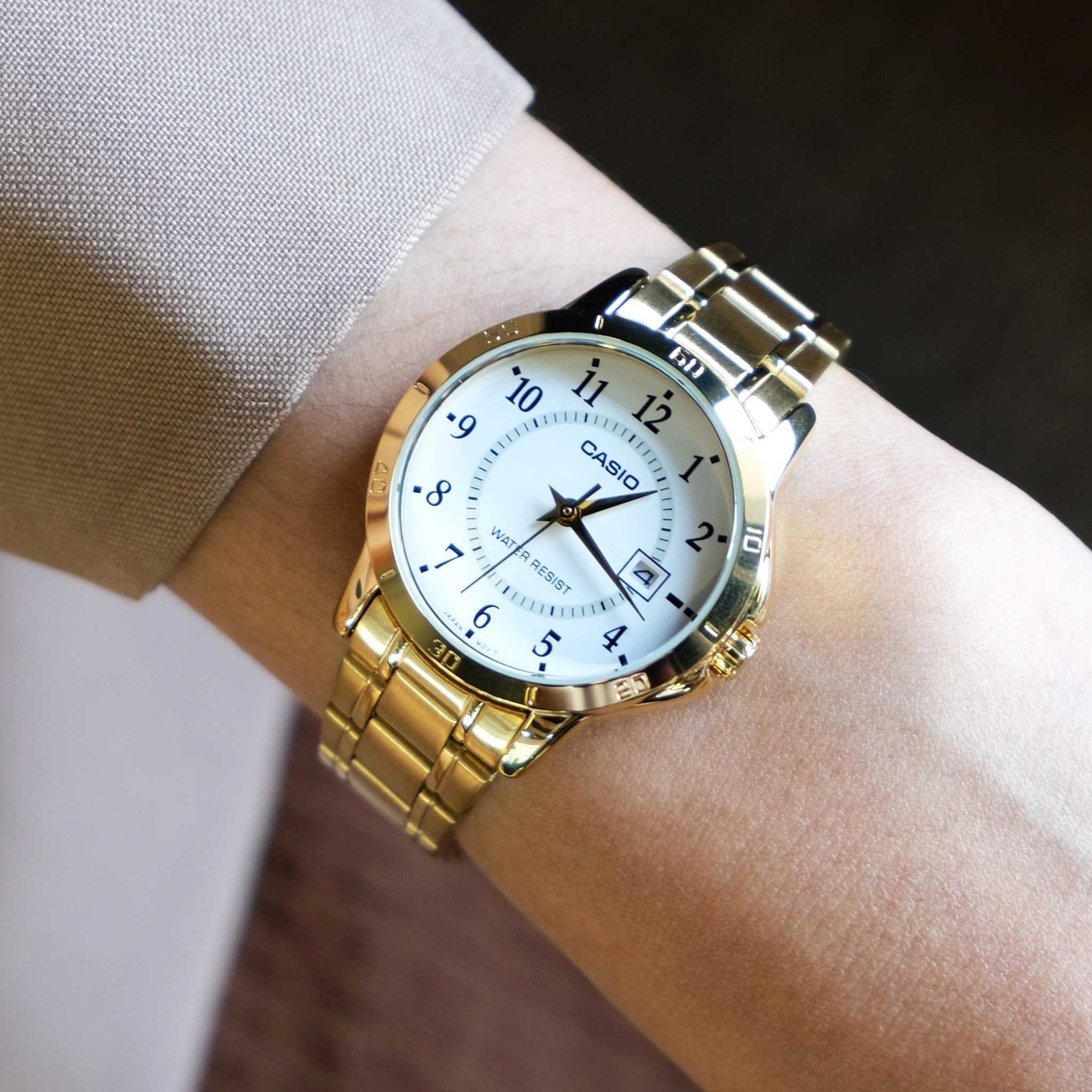 Casio Casio Collection LTP-V004G-7B , наручные женские часы фото под углом