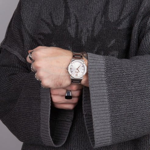 Slazenger Slazenger SL.09.2375.1.01,  англия мужские часы на браслете суперметалл боковой вид