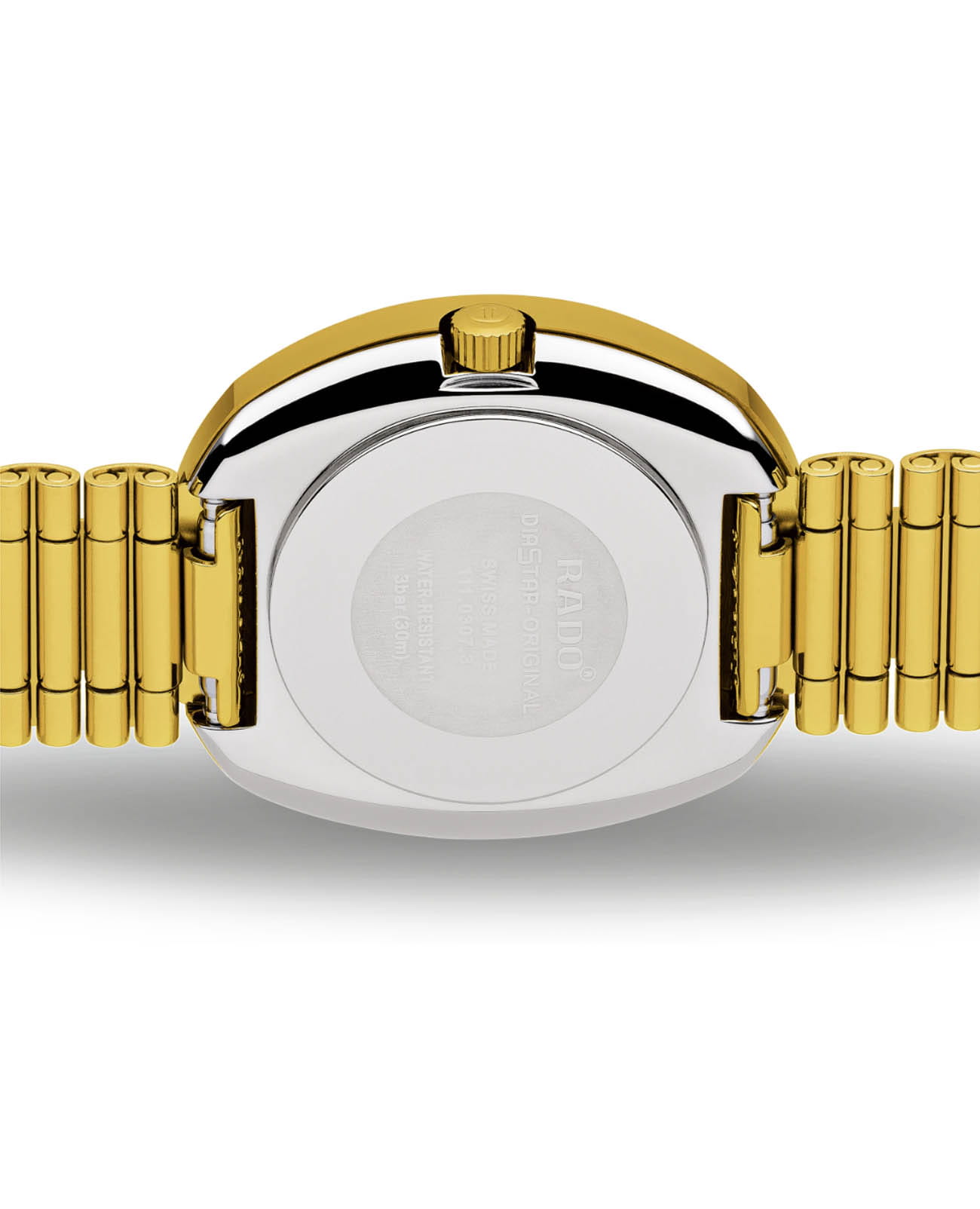 Rado Rado The Original Automatic R12416573,  швейцария женские часы на браслете нержавеющая сталь с pvd-покрытием боковой вид