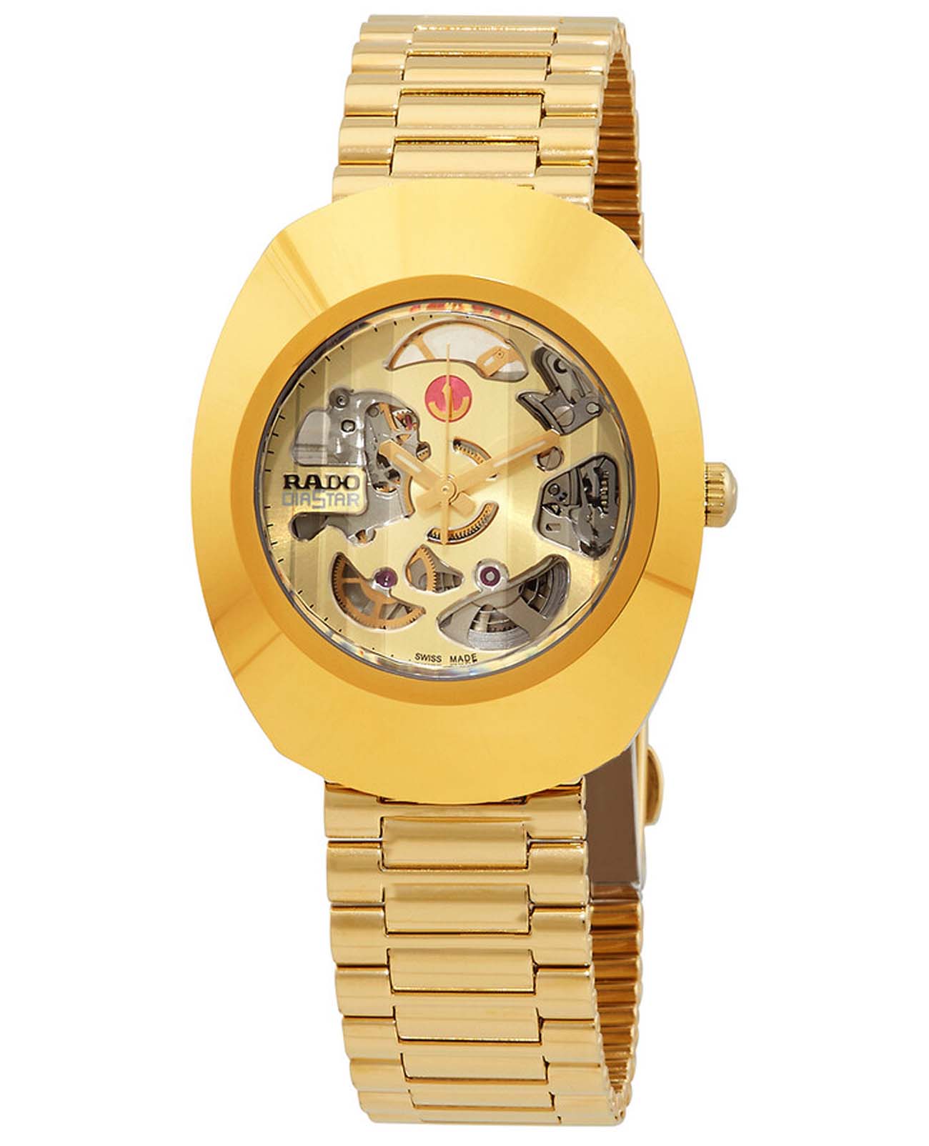 Оригинальные часы Rado Rado DiaStar Original Skeleton R12064253 механические калибр механизма  общий вид