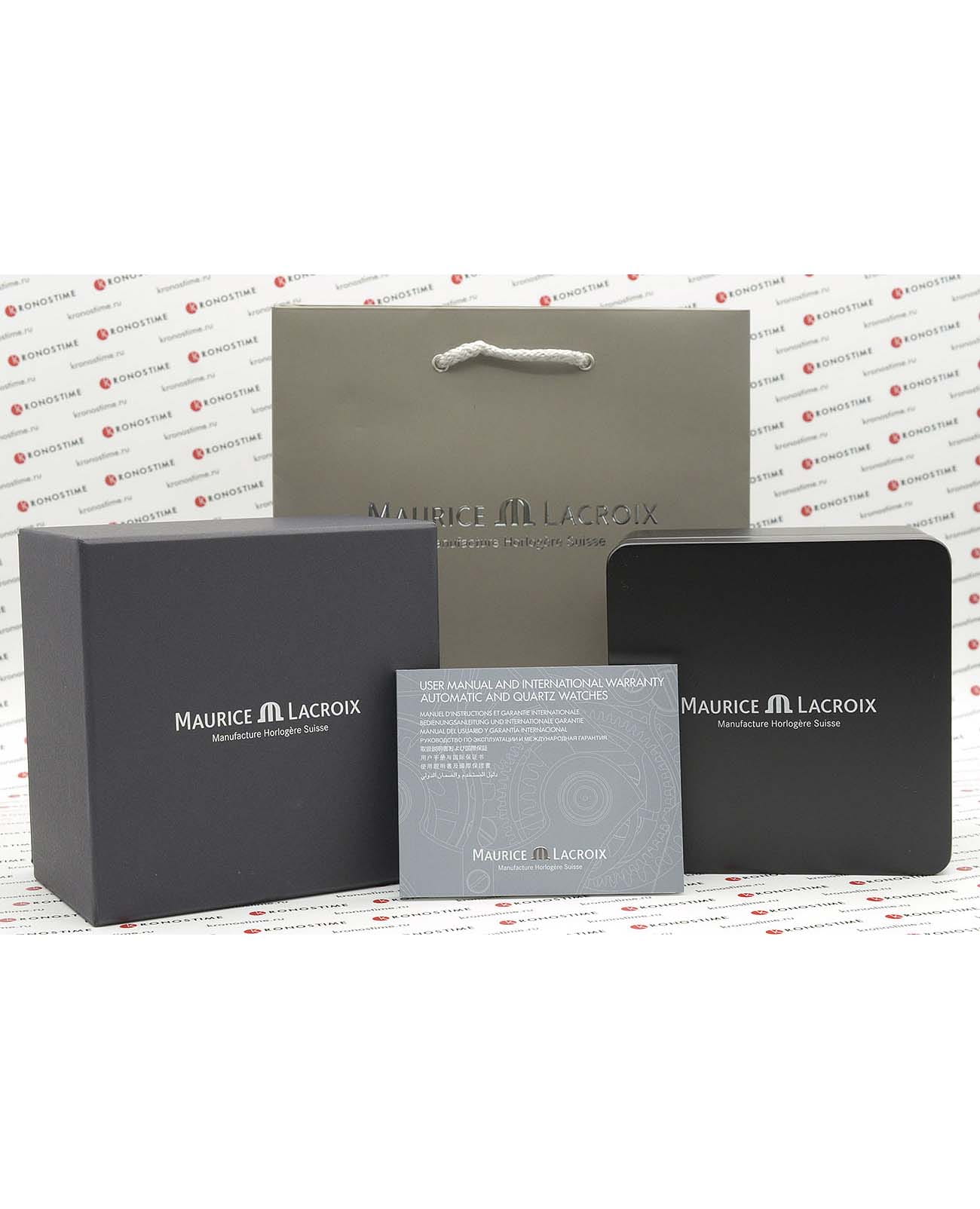 Maurice Lacroix Maurice Lacroix Eliros Date EL1118-SS001-311-1  — детали корпуса и кожаный