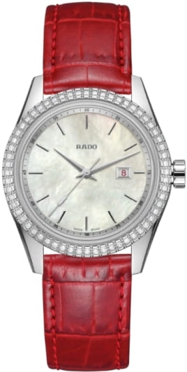 Rado Rado HyperChrome Classic Diamonds R33099918, hyperchrome швейцария женские часы на браслете нержавеющая сталь боковой вид