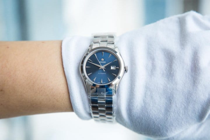 Оригинальные часы Rado Rado Hyperchrome Automatic R32091213 механические калибр механизма eta c07.611 общий вид