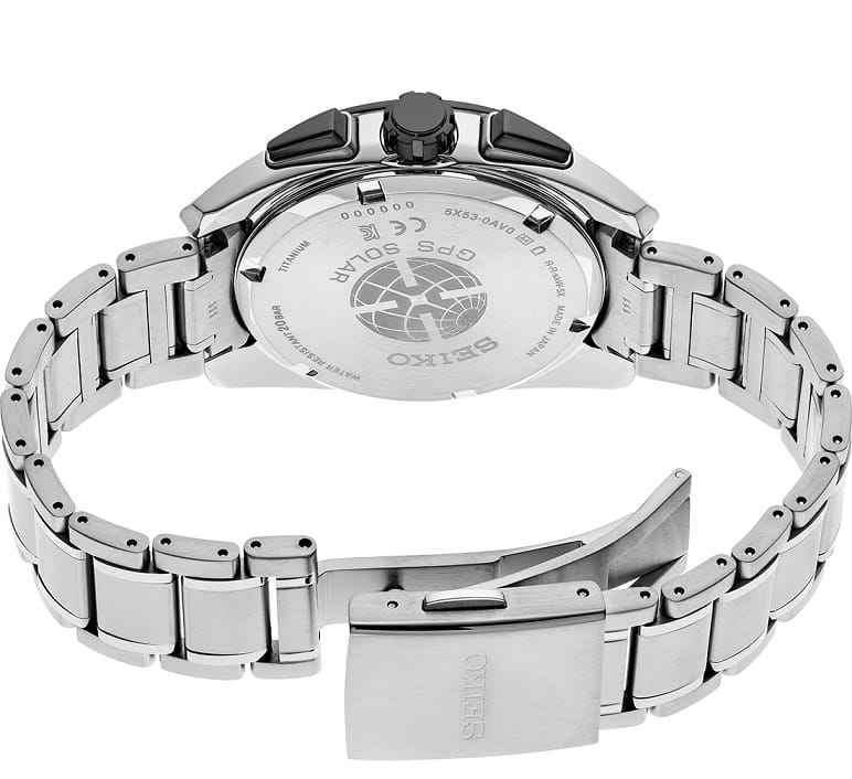Seiko Seiko Astron GPS Solar SSH103J1, astron gps япония мужские часы на браслете нержавеющая сталь боковой вид