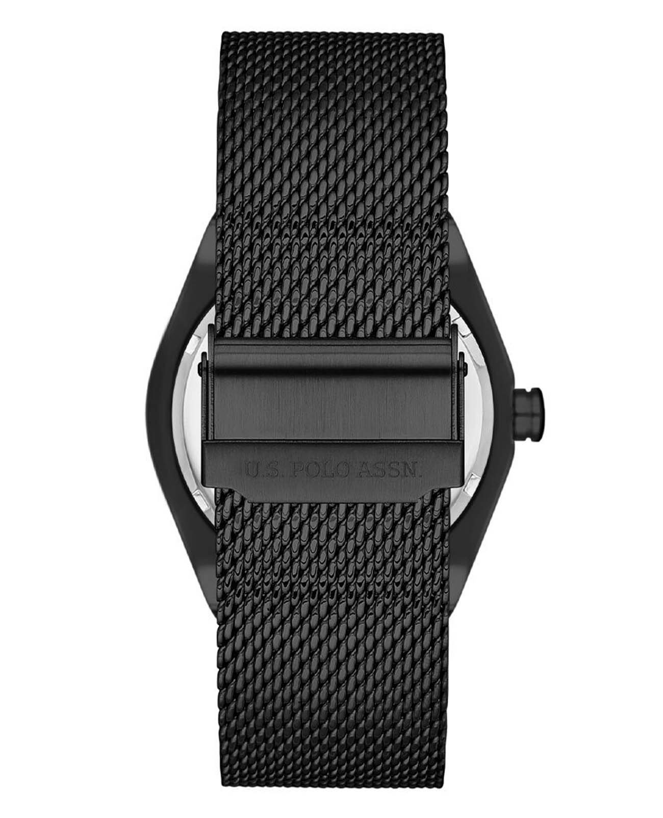 U.S. Polo Assn. U.S. Polo Assn. Fundamental USPA1062-08,  сша мужские часы на браслете нержавеющая сталь с ip-покрытием боковой вид