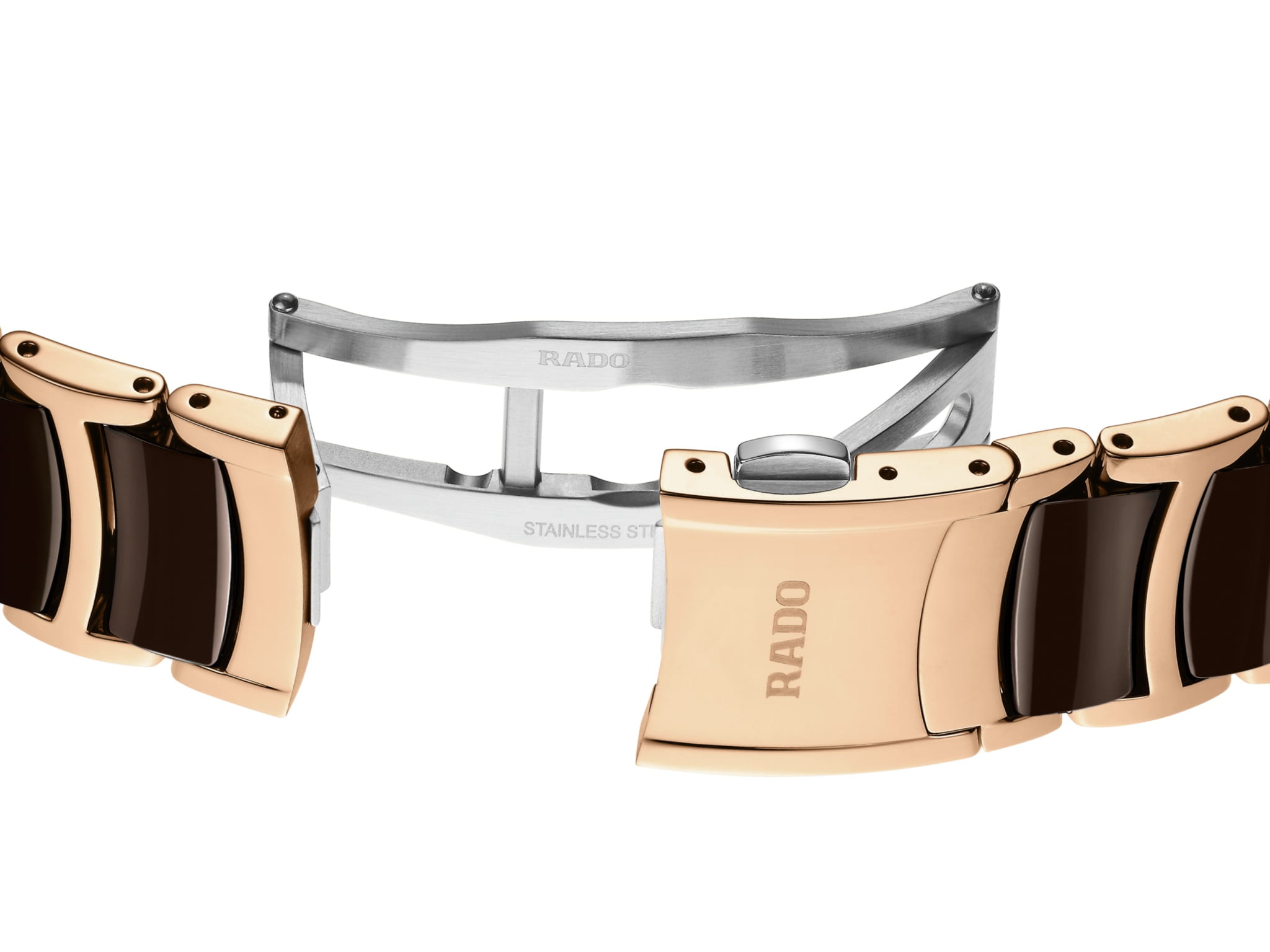 Rado Rado Centrix Automatic R30017302 мужские часы коричневый циферблат на запястье