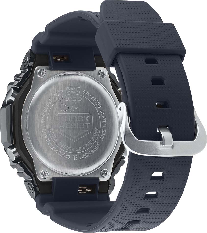 Casio Casio G-Shock GM-2100B-4ADR (GM-2100B-4A), g-shock япония мужские часы на браслете полимер боковой вид