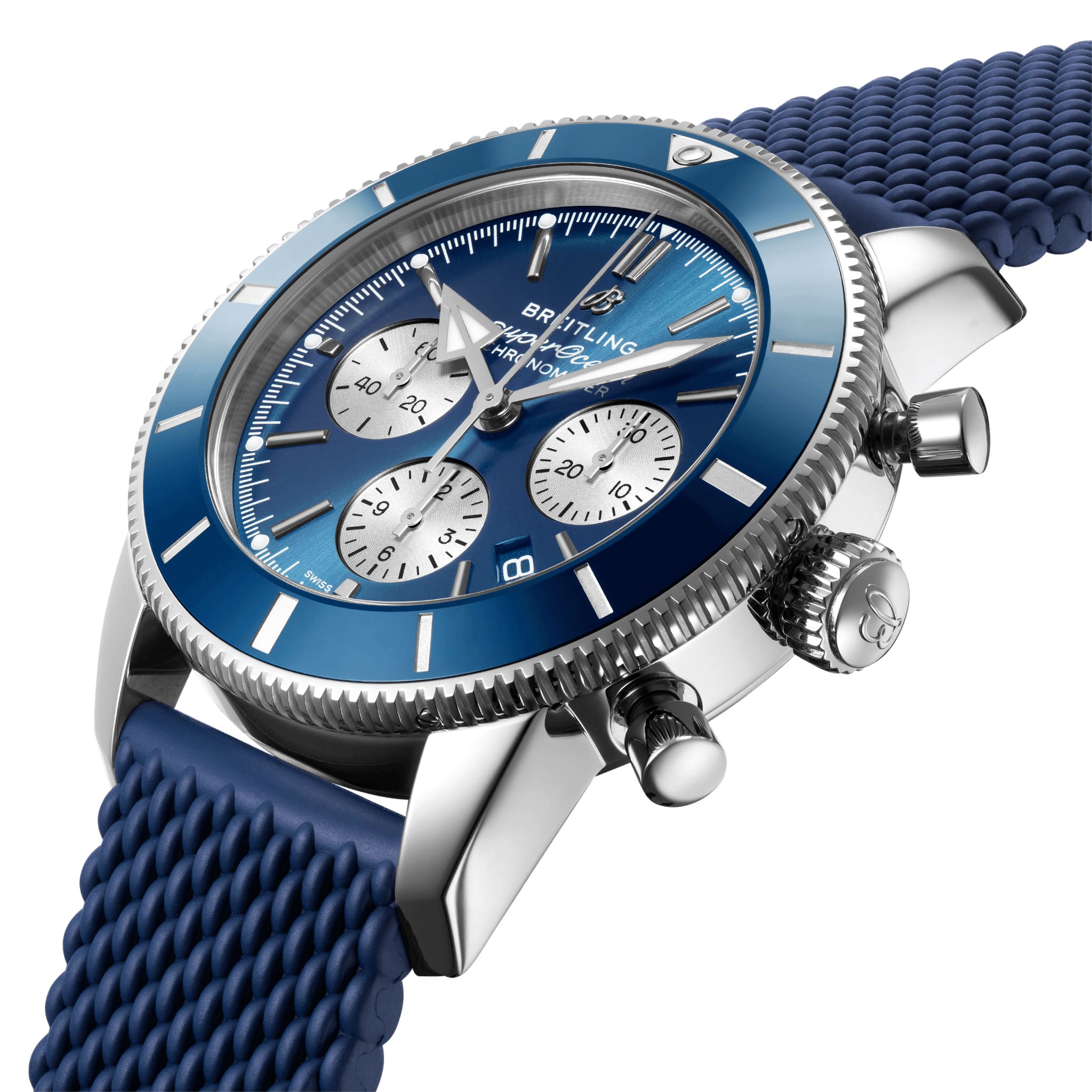 Breitling Breitling Superocean Heritage B01 Chronograph 44 AB0162161C1S1 , наручные мужские часы фото под углом