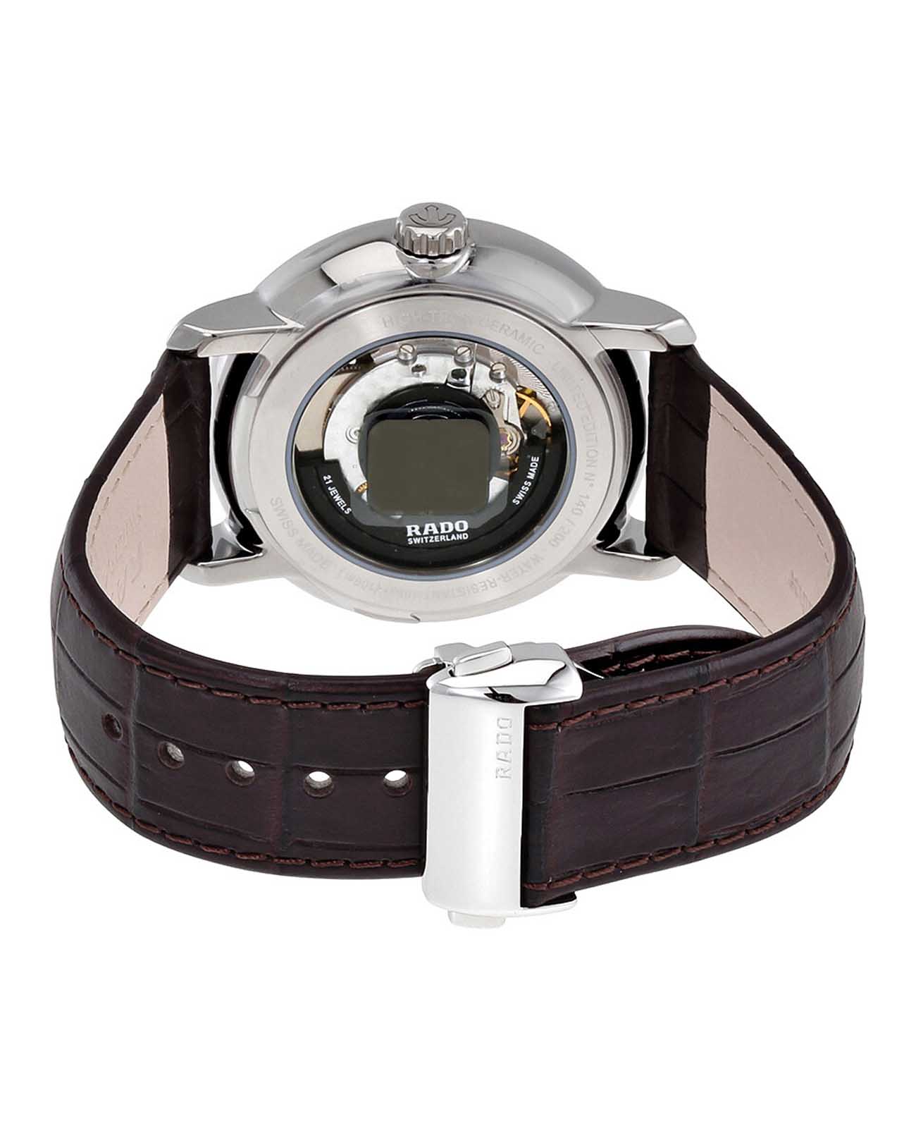 Оригинальные часы Rado Rado Diamaster R14074146 механические калибр механизма eta 2892-a2 общий вид