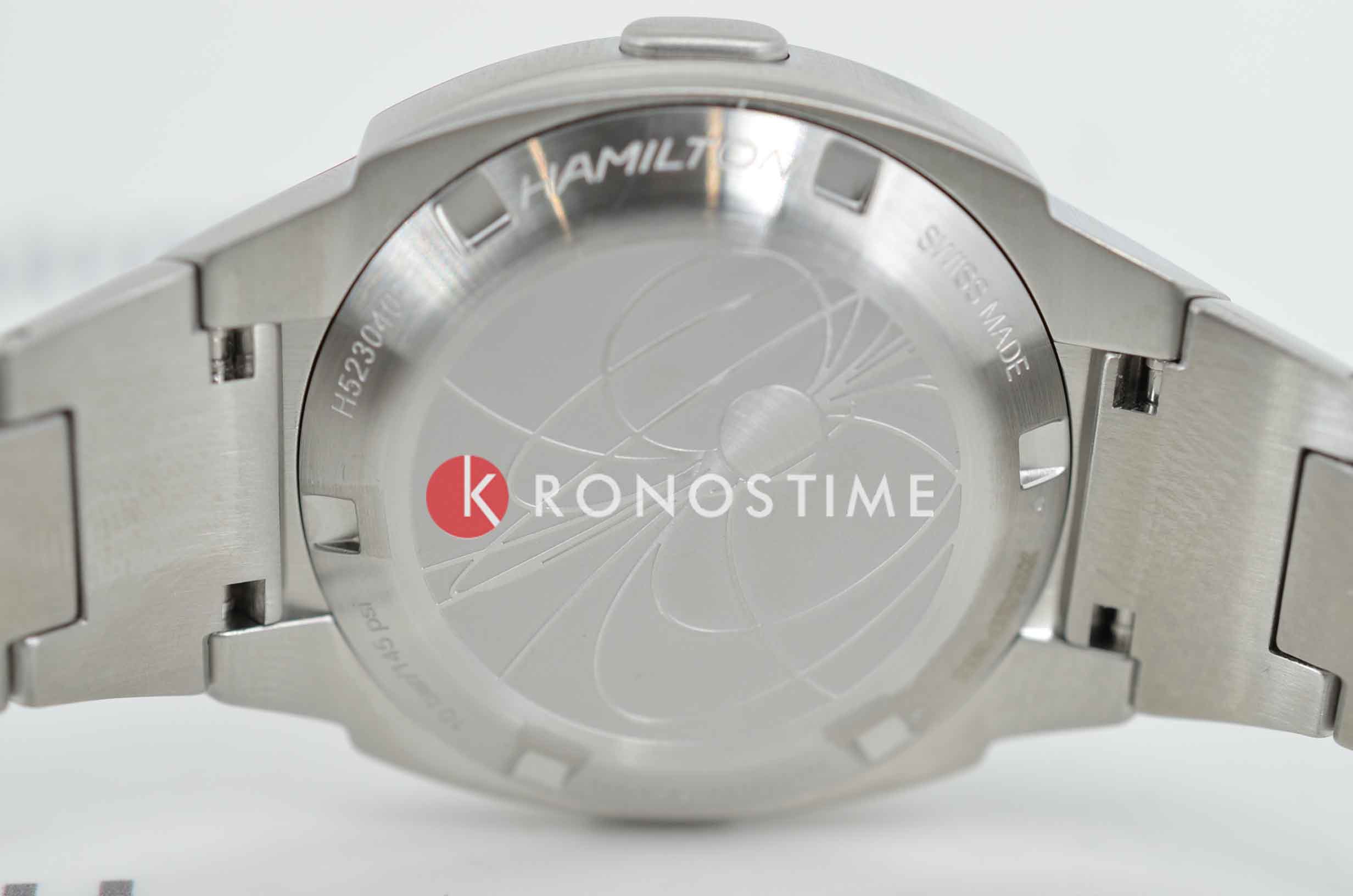 Hamilton Hamilton American Classic PSR 74 H52304130 мужские часы черный циферблат на запястье