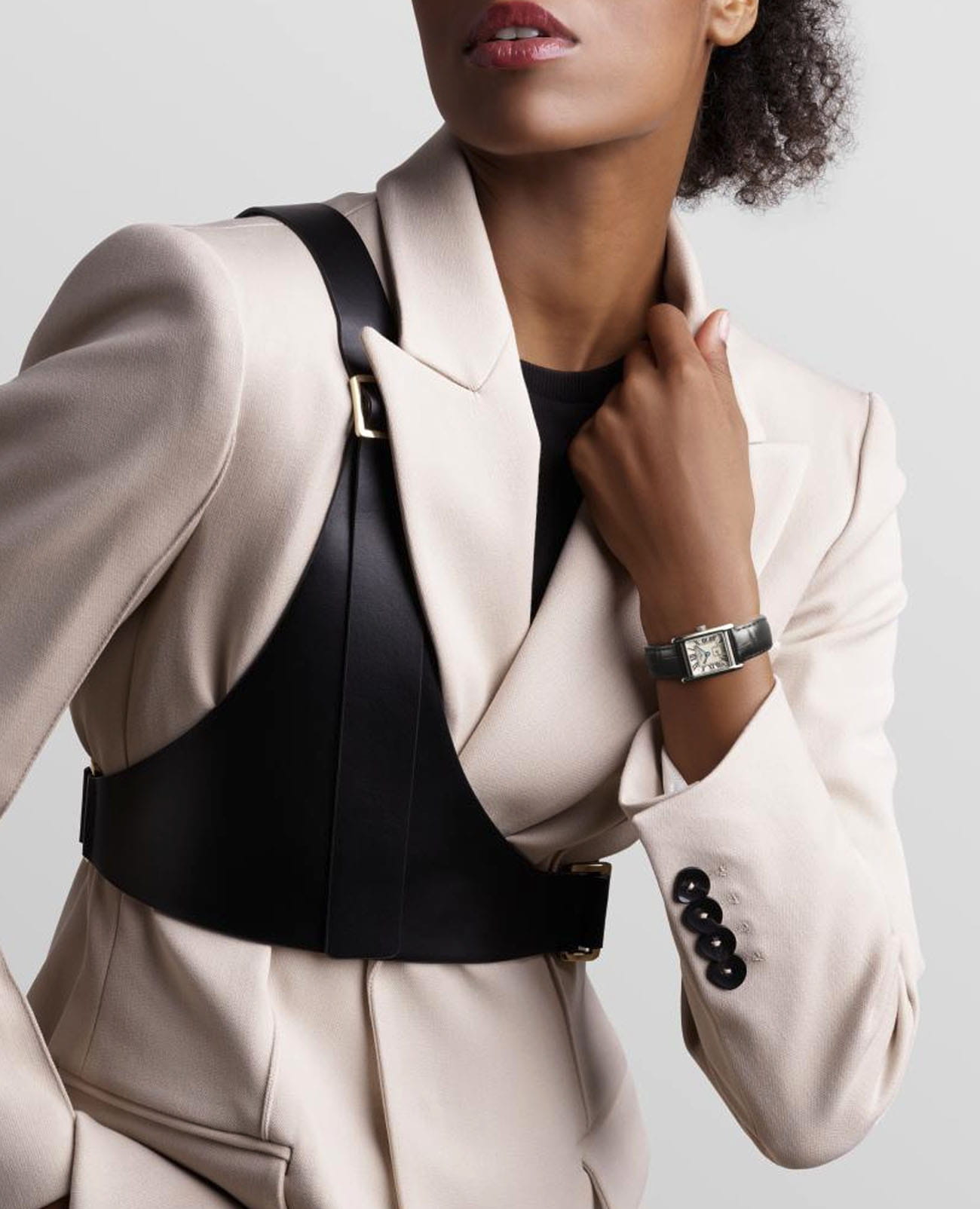 Longines Longines DolceVita L5.200.4.71.2 кварцевые женские часы часы крупный план серебристый циферблата