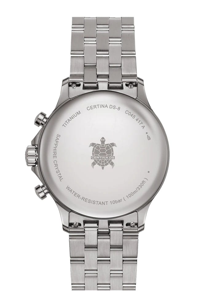 Certina C0454174401100 мужские часы застежка крупным планом