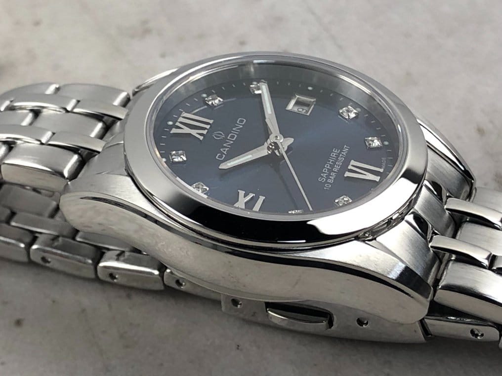 Candino Candino Couple Quartz C4703/B,  швейцария женские часы на браслете нержавеющая сталь боковой вид