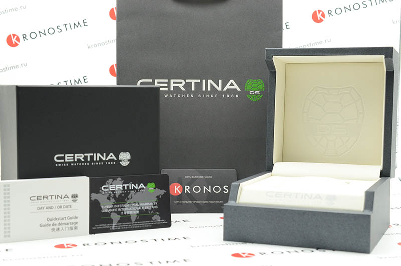 Certina Certina DS Mini Donna C002.109.11.116.00 кварцевые женские часы часы крупный план перламутровый циферблата