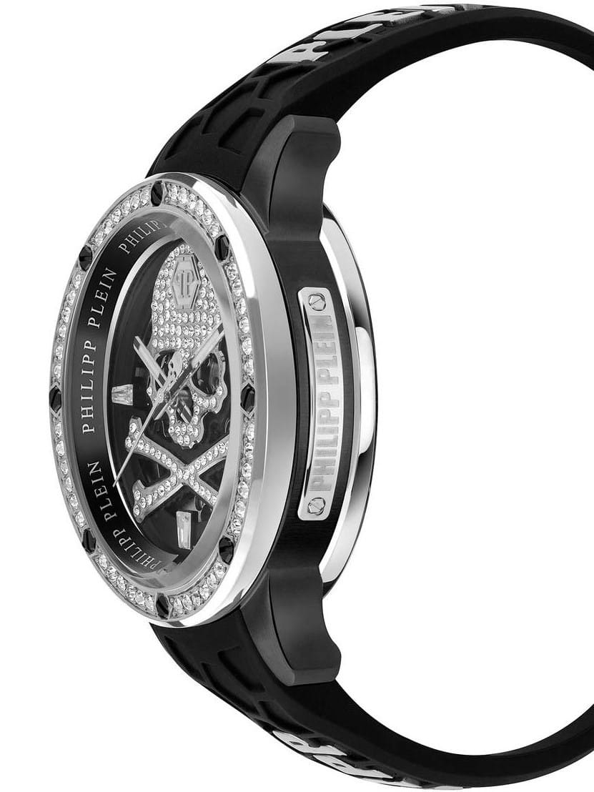 Philipp Plein Philipp Plein Plein Rich PWUAA0123,  германия мужские часы на браслете силикон боковой вид