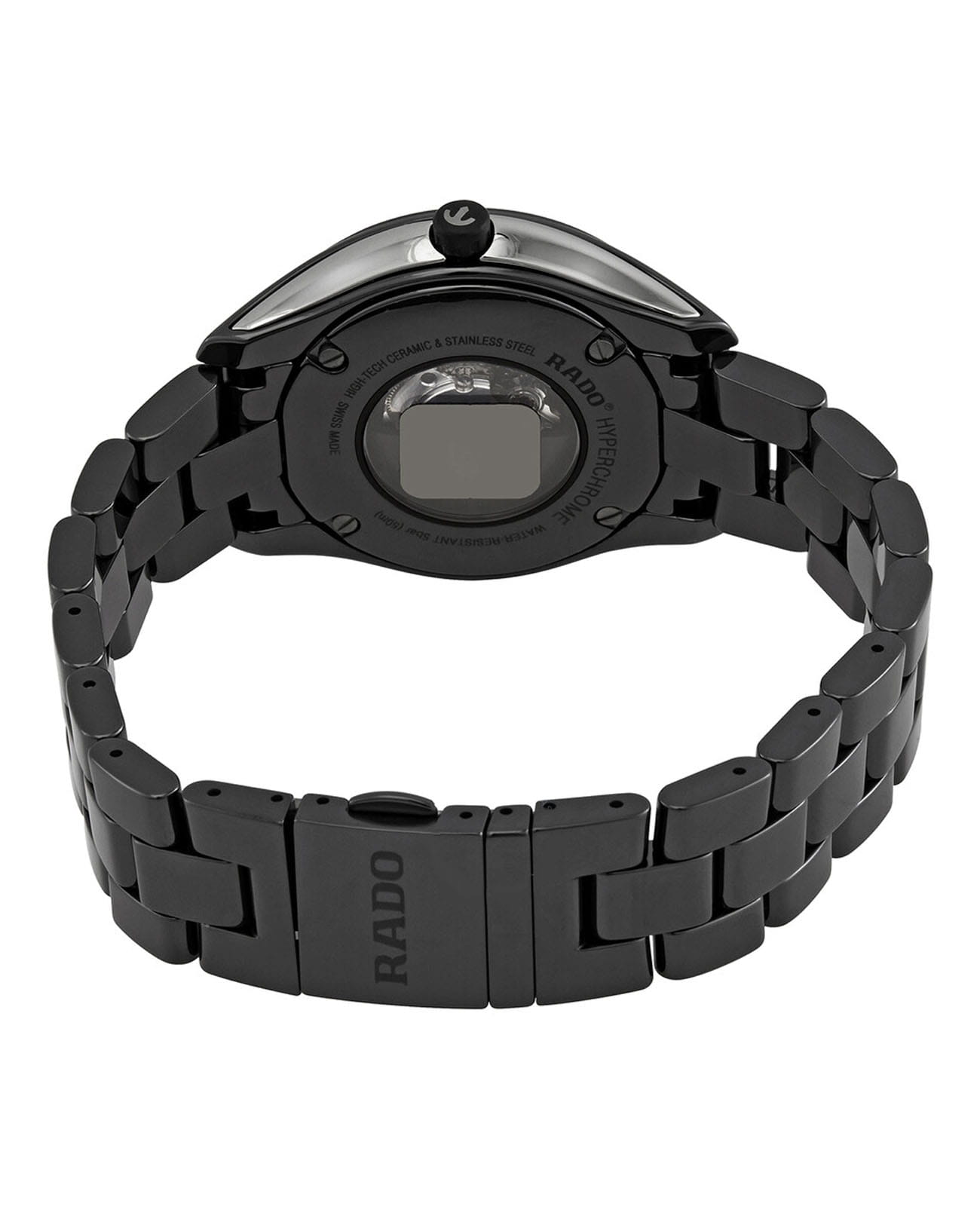 Rado Rado Hyperchrome R32260152, hyperchrome швейцария женские часы на браслете высокотехнологичная керамика боковой вид