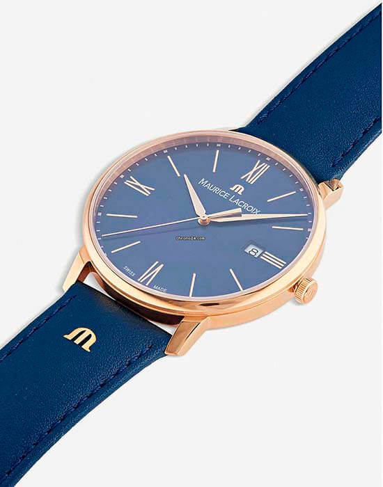 Maurice Lacroix Maurice Lacroix Eliros Date EL1118-PVP01-411-1 EL1118-PVP01-411-1 оригинальные мужские часы в комплекте с коробкой