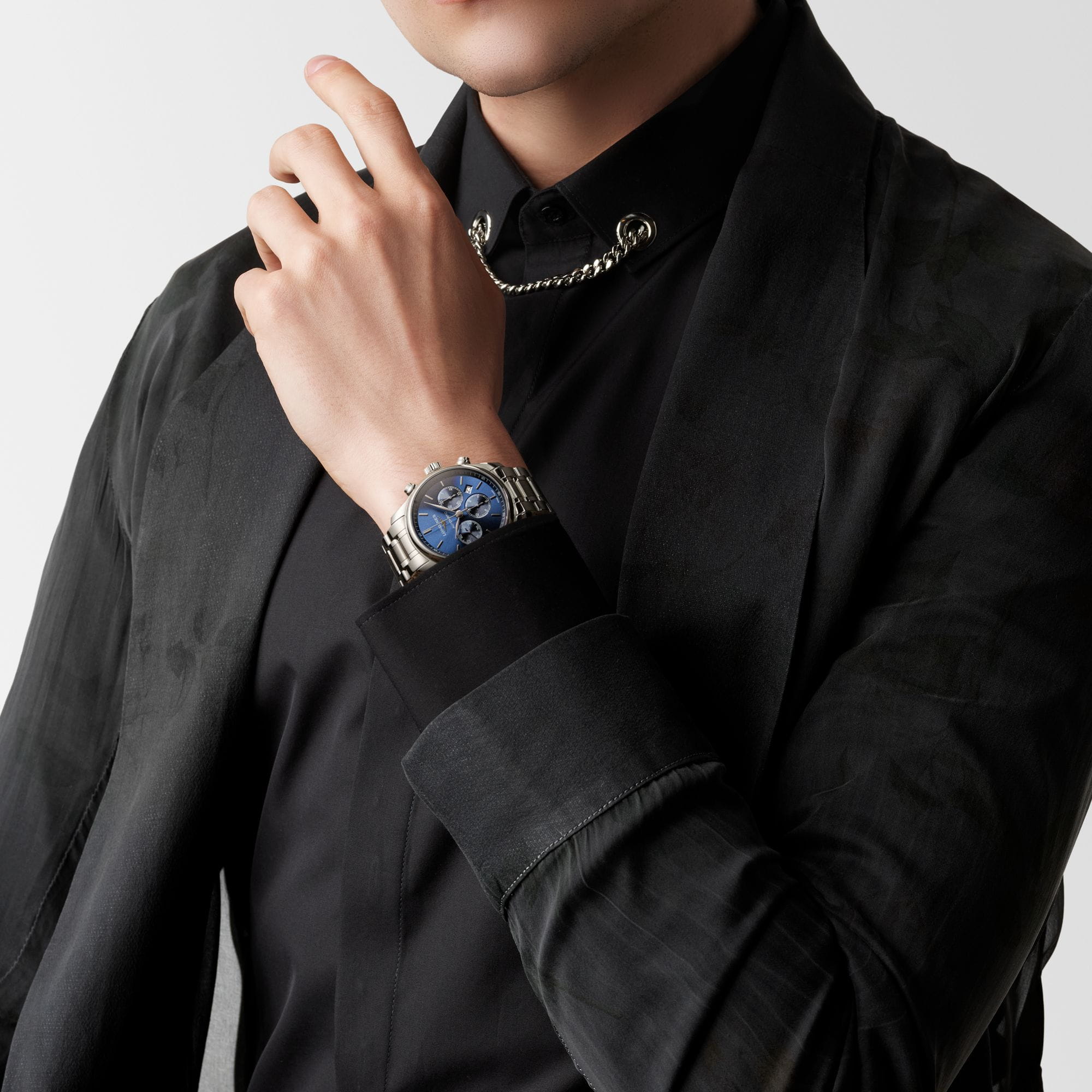 Оригинальные часы Longines Longines Master Collection L2.859.4.92.6 механические калибр механизма l688 (на основе eta a08.l01) общий вид