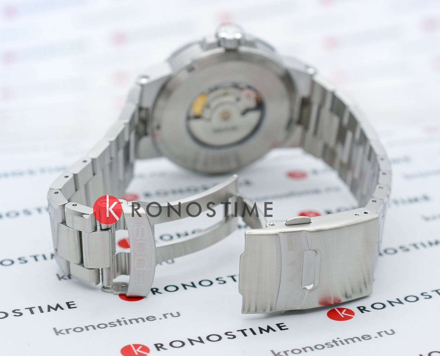 Epos Epos Emotion 3443.132.20.15.30 швейцария наручные мужские часы заводная головка с логотипом Epos