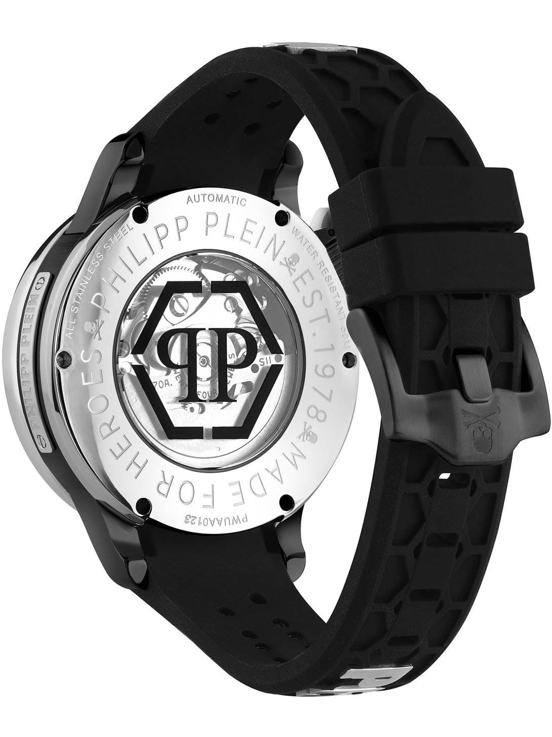 Оригинальные часы Philipp Plein Philipp Plein Plein Rich PWUAA0123 механические калибр механизма  общий вид