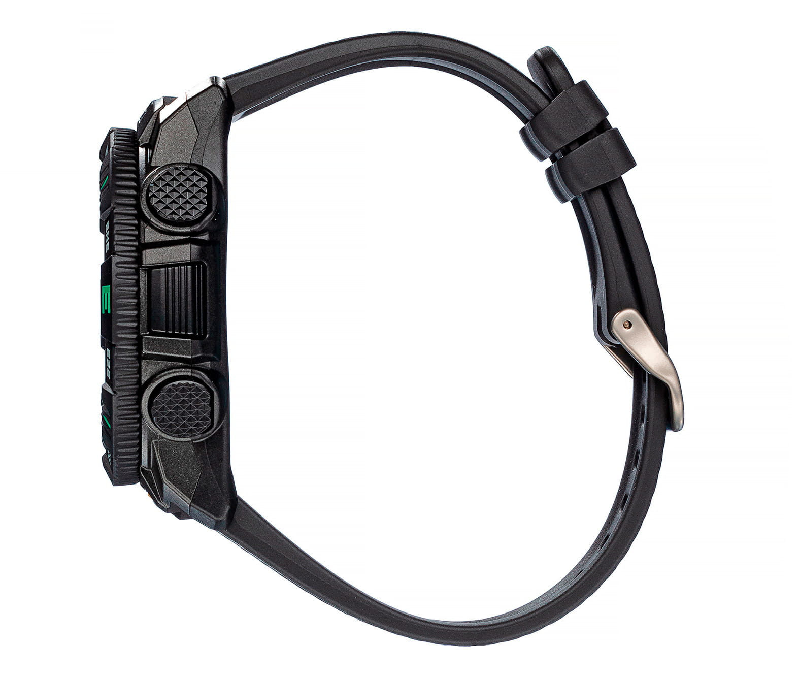 Casio Casio Pro Trek PRT-B50-1DR (PRT-B50-1), pro trek япония мужские часы на браслете пластик боковой вид